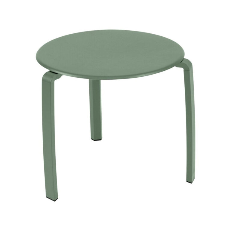FERMOB - Table basse ronde FERMOB Alizé 48cm en métal - 25 coloris