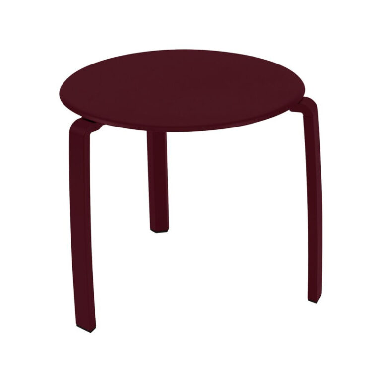 FERMOB - Table basse ronde FERMOB Alizé 48cm en métal - 25 coloris