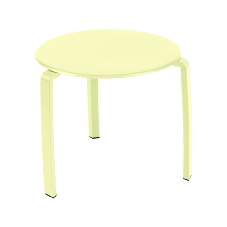 FERMOB - Table basse ronde FERMOB Alizé 48cm en métal - 25 coloris