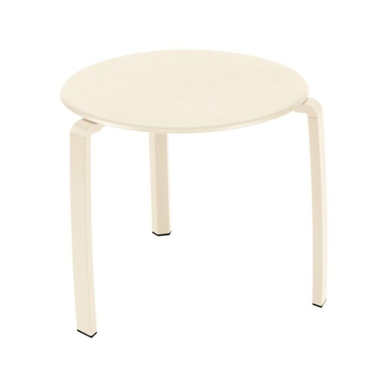 FERMOB - Table basse ronde FERMOB Alizé 48cm en métal - 25 coloris