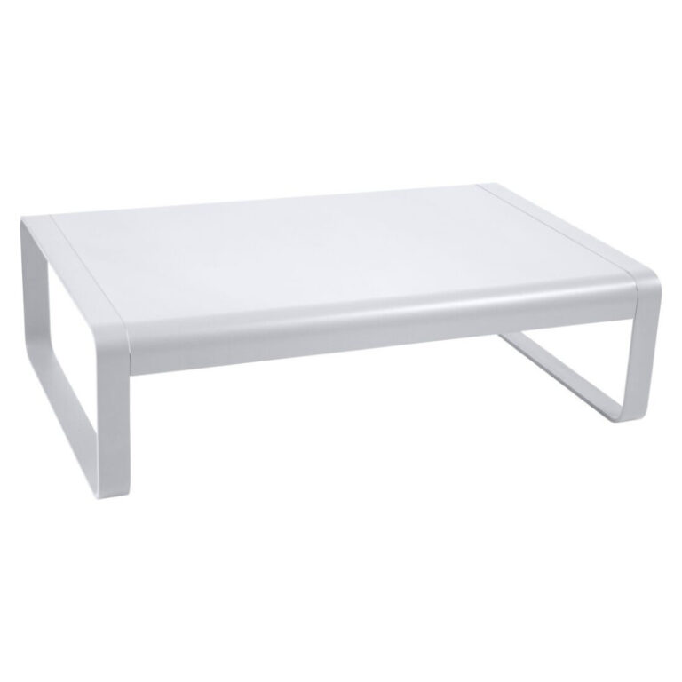FERMOB - Table basse rectangulaire FERMOB Bellevie 103x75cm en métal - 25 coloris