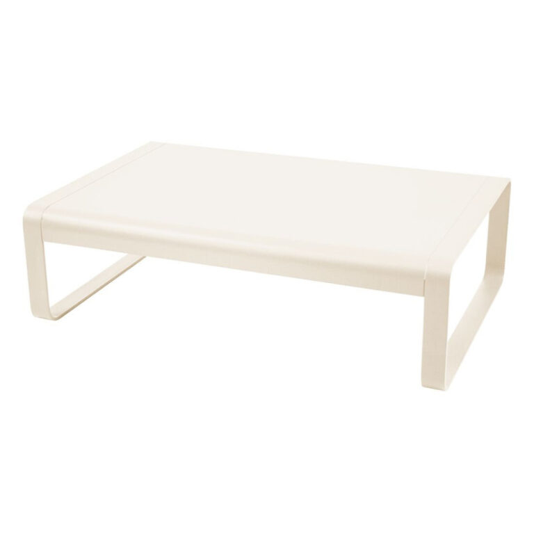 FERMOB - Table basse rectangulaire FERMOB Bellevie 103x75cm en métal - 25 coloris