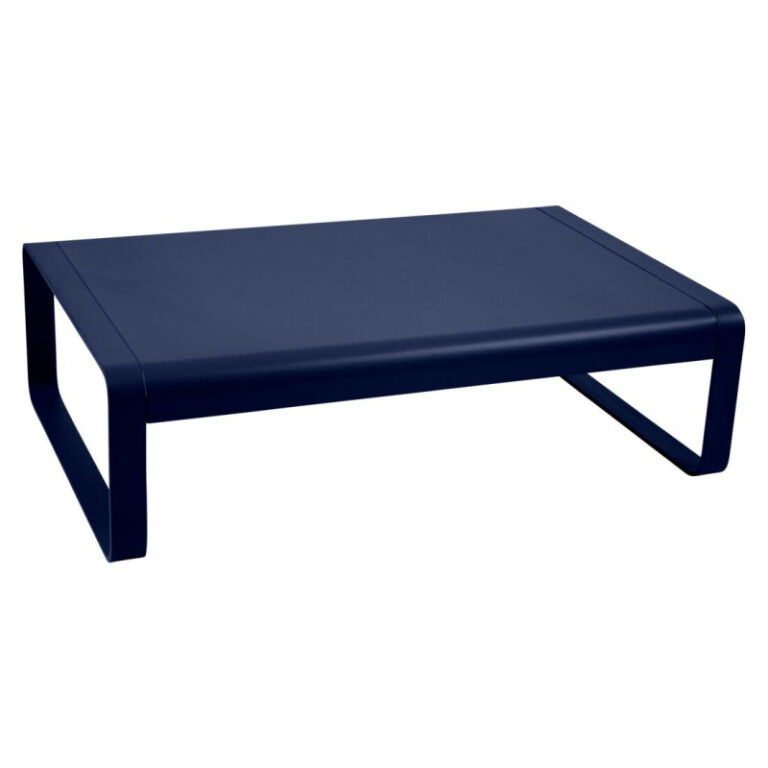 FERMOB - Table basse rectangulaire FERMOB Bellevie 103x75cm en métal - 25 coloris