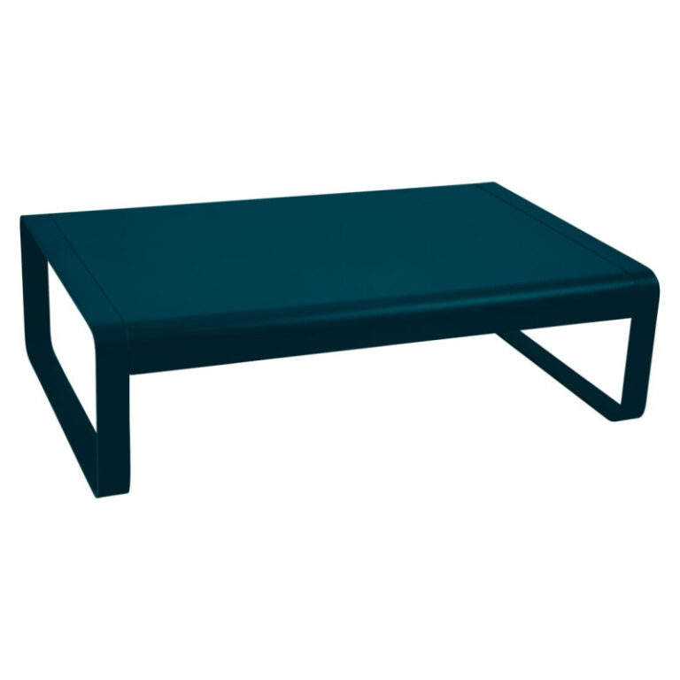 FERMOB - Table basse rectangulaire FERMOB Bellevie 103x75cm en métal - 25 coloris