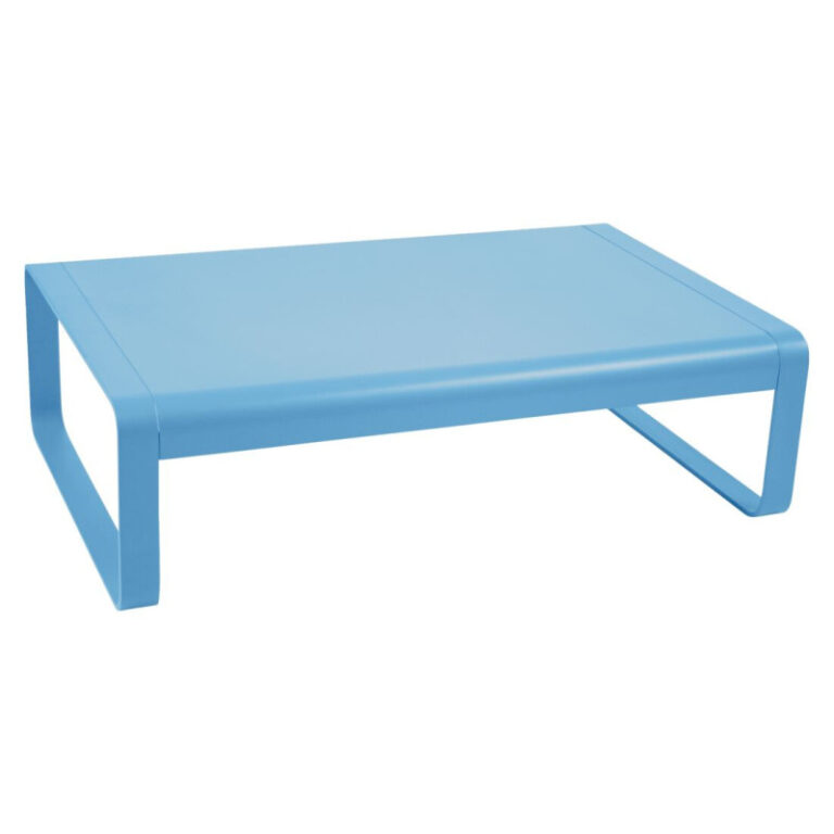 FERMOB - Table basse rectangulaire FERMOB Bellevie 103x75cm en métal - 25 coloris