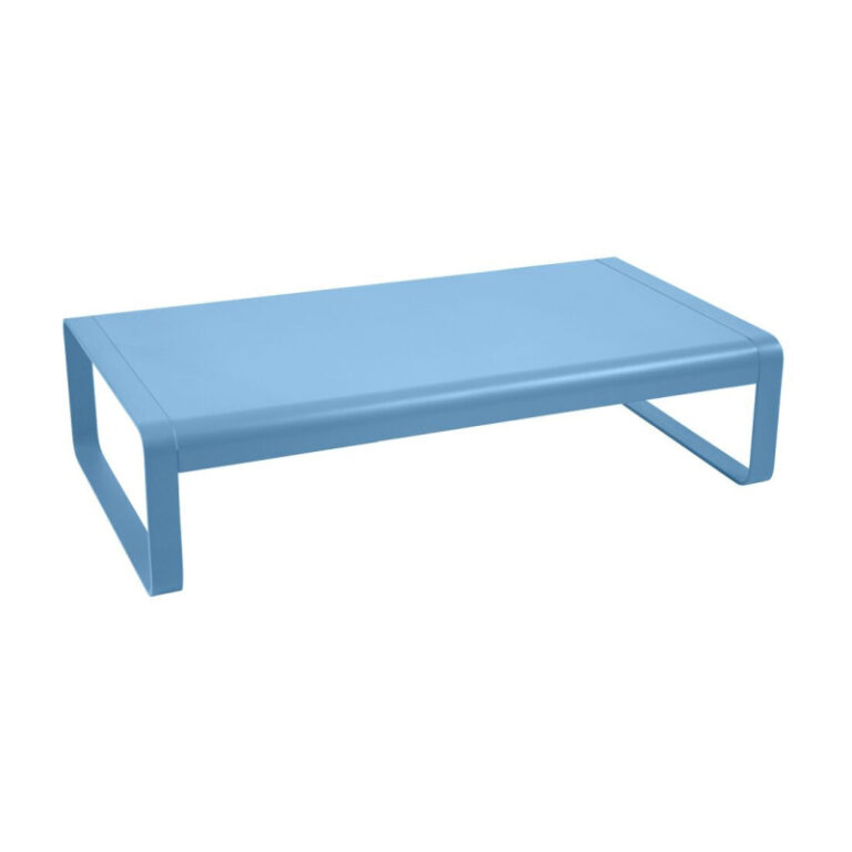 FERMOB - Table basse rectangulaire FERMOB Bellevie 138x80cm en métal - 25 coloris