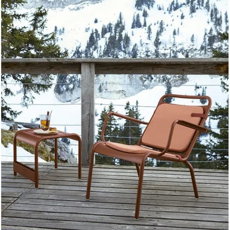 FERMOB - Table basse FERMOB Luxembourg 42x44cm en métal - 25 coloris