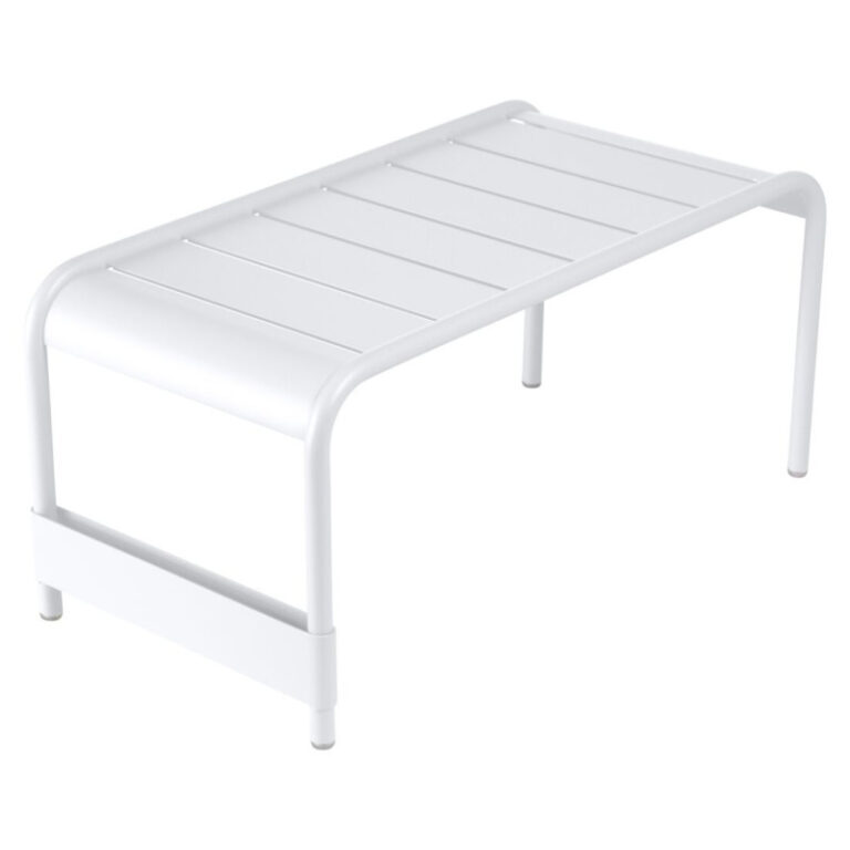FERMOB - Table basse rectangulaire FERMOB Luxembourg 86x44cm en métal - 25 coloris