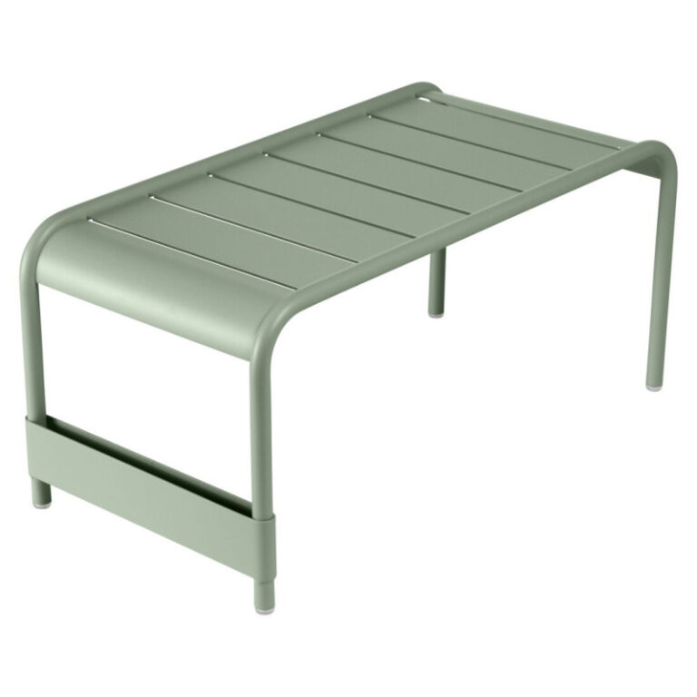 FERMOB - Table basse rectangulaire FERMOB Luxembourg 86x44cm en métal - 25 coloris