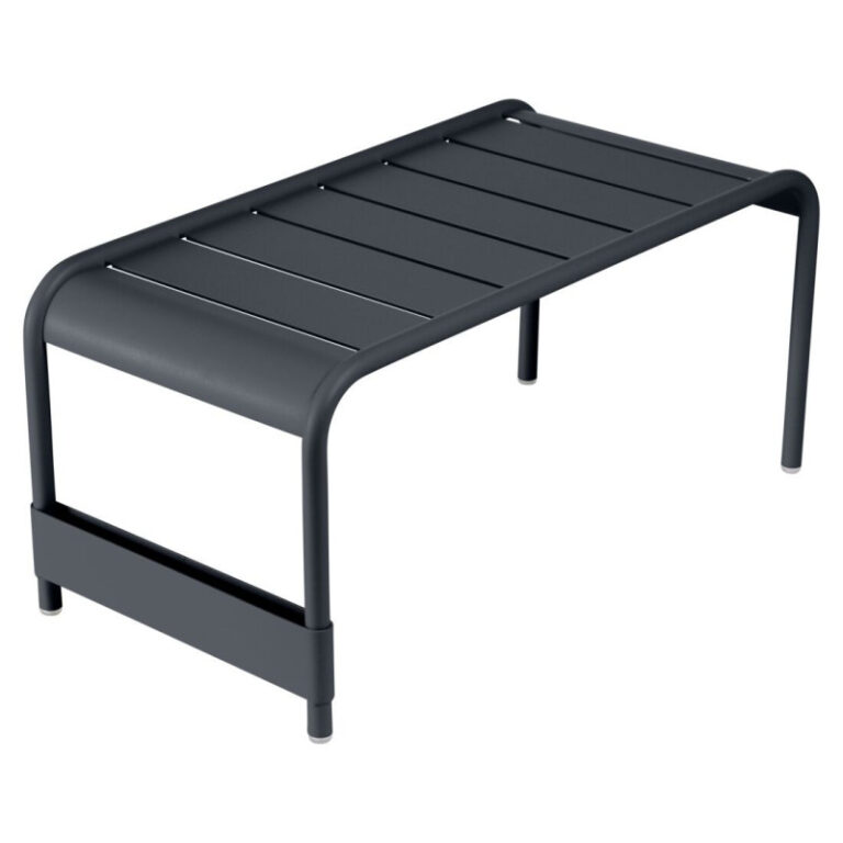FERMOB - Table basse rectangulaire FERMOB Luxembourg 86x44cm en métal - 25 coloris