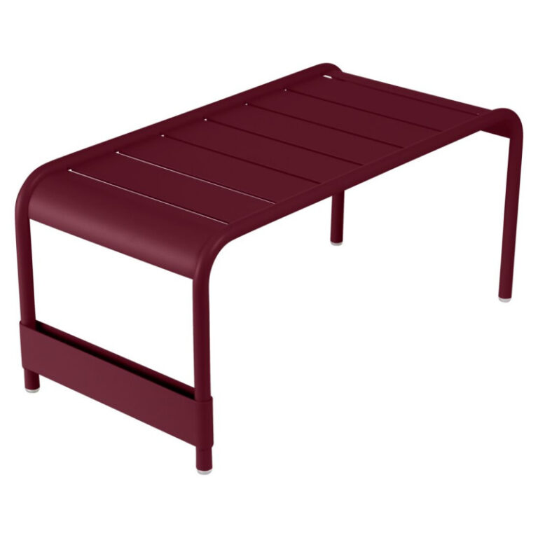 FERMOB - Table basse rectangulaire FERMOB Luxembourg 86x44cm en métal - 25 coloris
