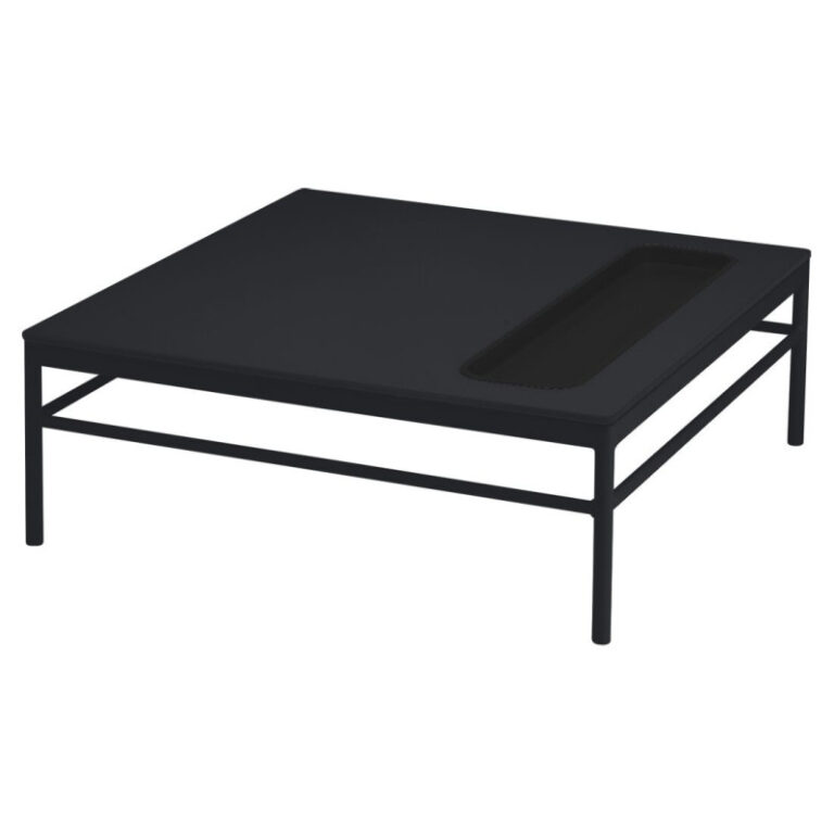 FERMOB - Table basse carrée FERMOB Rivage 85x85cm en métal - 7 coloris