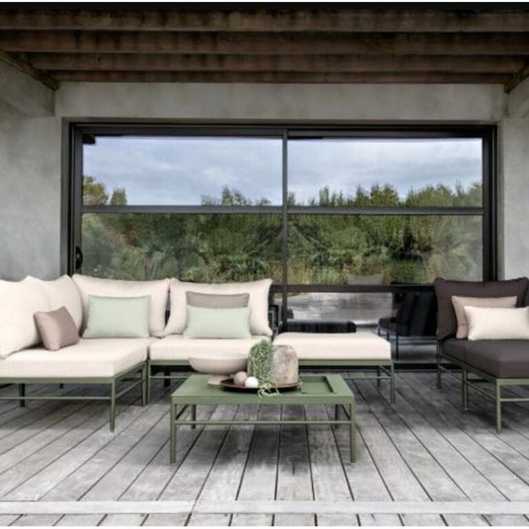 table basse fermob rivage 85x85cm en metal 7 coloris FERMOB - Table basse carrée FERMOB Rivage 85x85cm en métal - 7 coloris