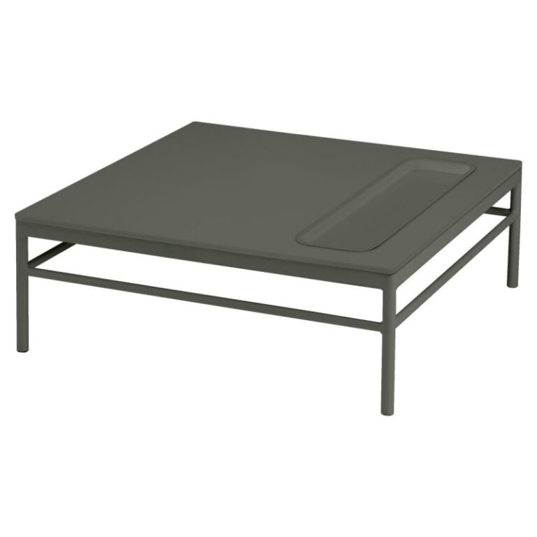 FERMOB - Table basse carrée FERMOB Rivage 85x85cm en métal - 7 coloris