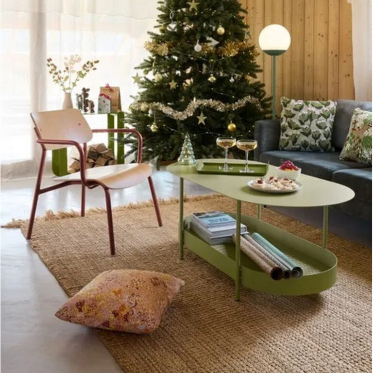 FERMOB - Table basse ovale FERMOB Salsa 113x58cm en métal - 25 coloris