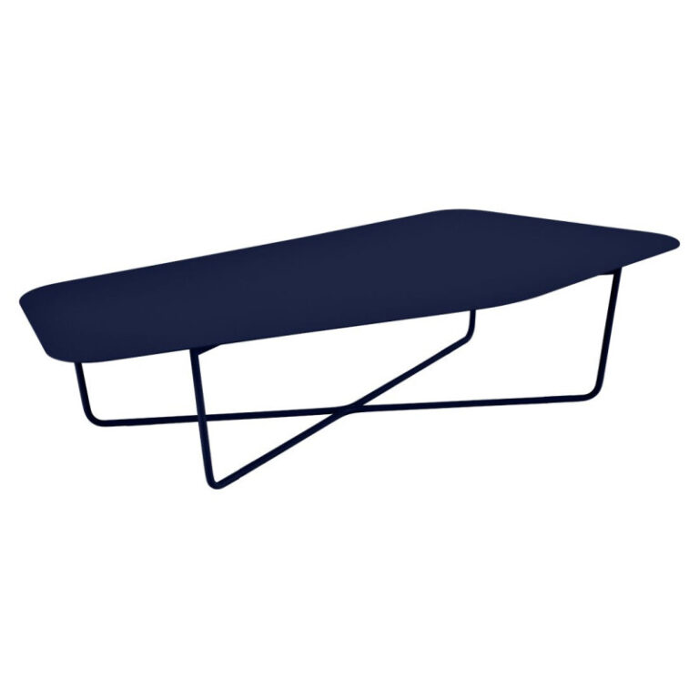 FERMOB - Table basse rectangulaire FERMOB Ultrasofa 162x74cm en métal - 25 coloris