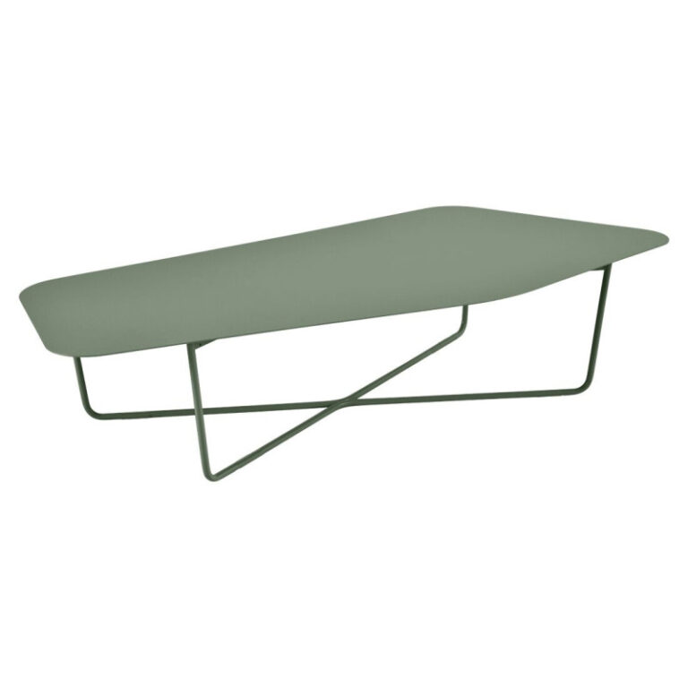 FERMOB - Table basse rectangulaire FERMOB Ultrasofa 162x74cm en métal - 25 coloris