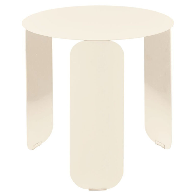 FERMOB - Table basse ronde FERMOB Bebop 45cm en métal - 25 coloris