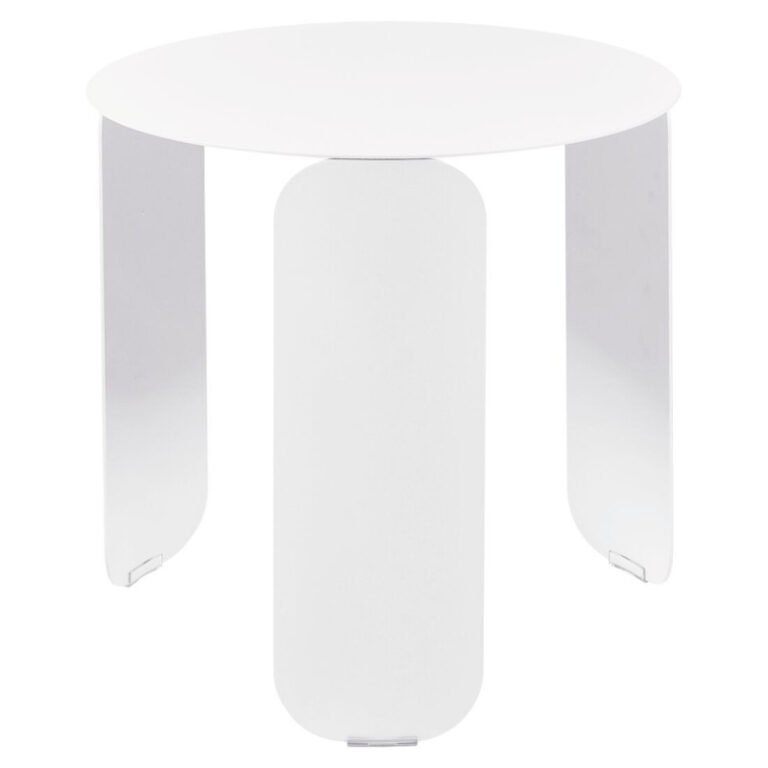 FERMOB - Table basse ronde FERMOB Bebop 45cm en métal - 25 coloris