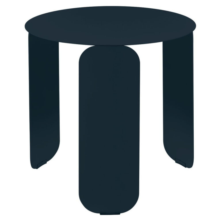 FERMOB - Table basse ronde FERMOB Bebop 45cm en métal - 25 coloris