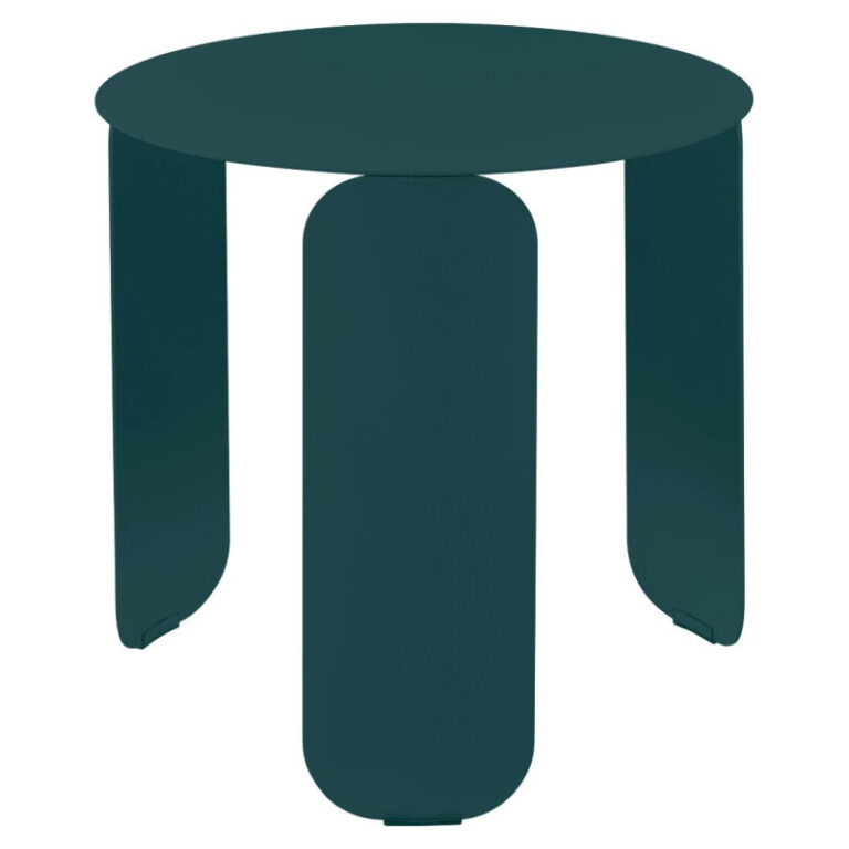 FERMOB - Table basse ronde FERMOB Bebop 45cm en métal - 25 coloris