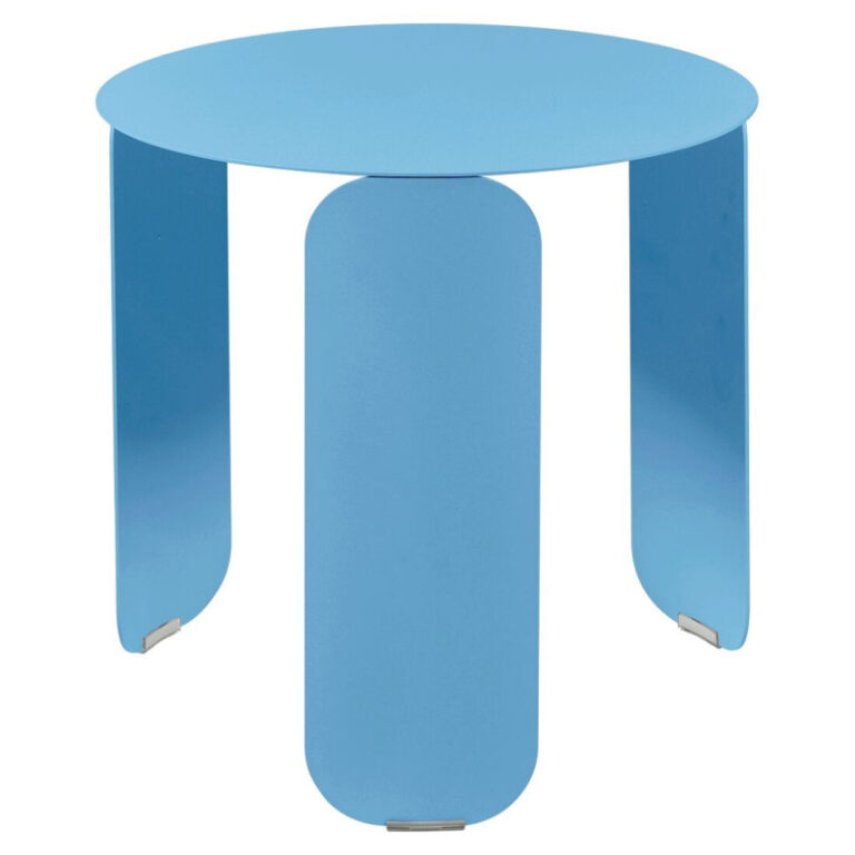 FERMOB - Table basse ronde FERMOB Bebop 45cm en métal - 25 coloris