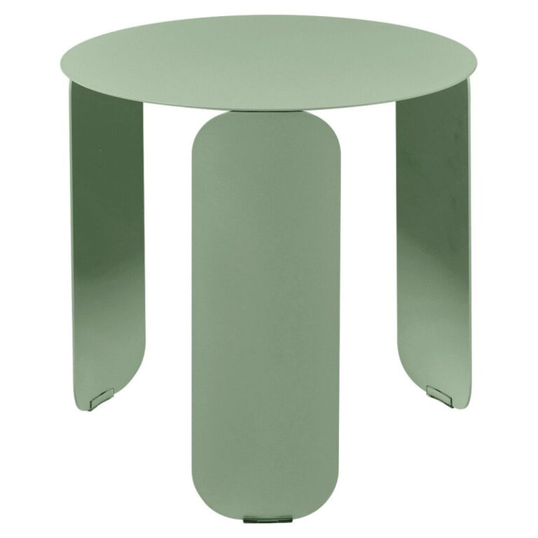 FERMOB - Table basse ronde FERMOB Bebop 45cm en métal - 25 coloris