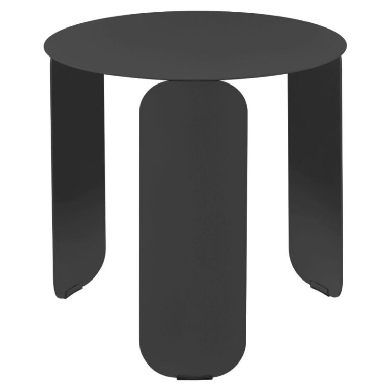FERMOB - Table basse ronde FERMOB Bebop 45cm en métal - 25 coloris