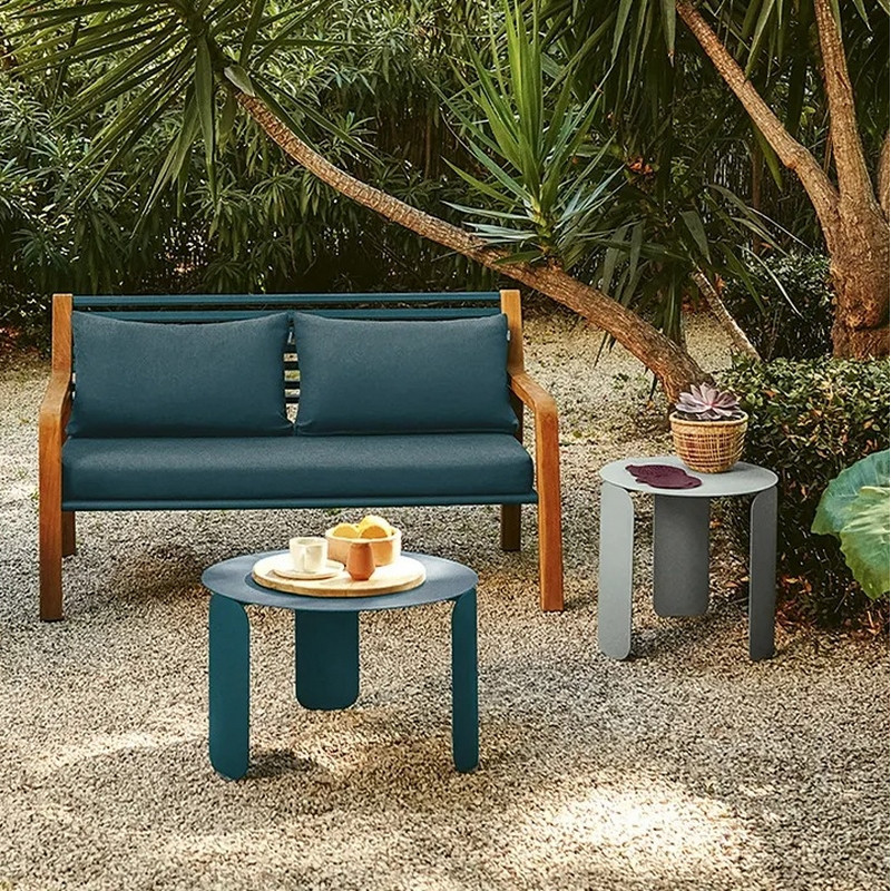 table basse ronde fermob bebop 45cm en metal 25 coloris FERMOB - Table basse ronde FERMOB Bebop 45cm en métal - 25 coloris