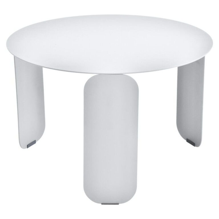 FERMOB - Table basse ronde FERMOB Bebop 60cm en métal - 25 coloris