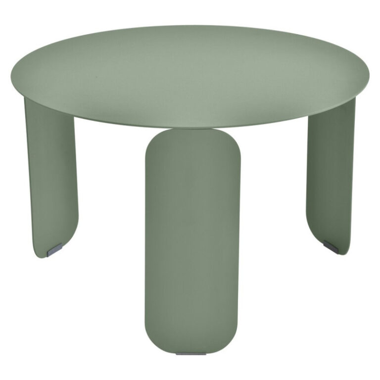 FERMOB - Table basse ronde FERMOB Bebop 60cm en métal - 25 coloris