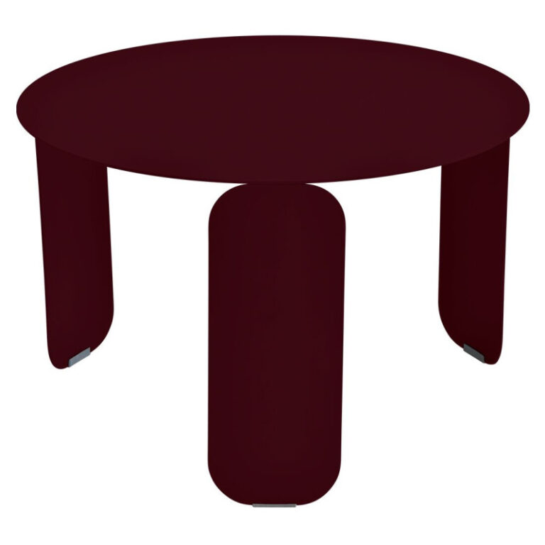 FERMOB - Table basse ronde FERMOB Bebop 60cm en métal - 25 coloris