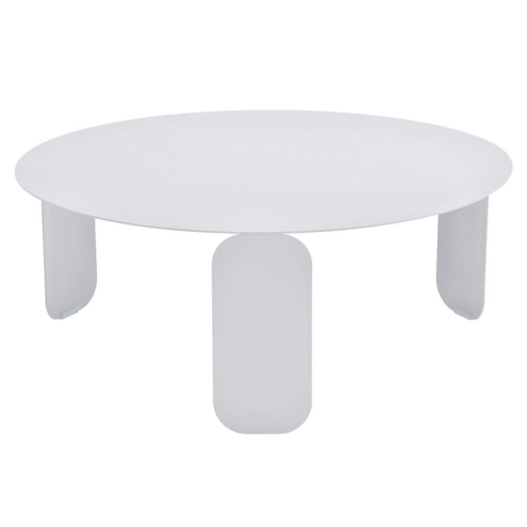 FERMOB - Table basse ronde FERMOB Bebop 80cm en métal - 25 coloris