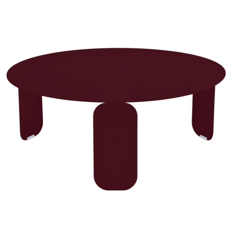 FERMOB - Table basse ronde FERMOB Bebop 80cm en métal - 25 coloris