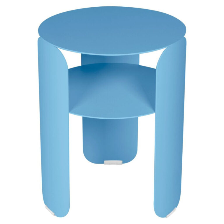 FERMOB - Table d'appoint ronde FERMOB Bebop 35cm en métal - 25 coloris