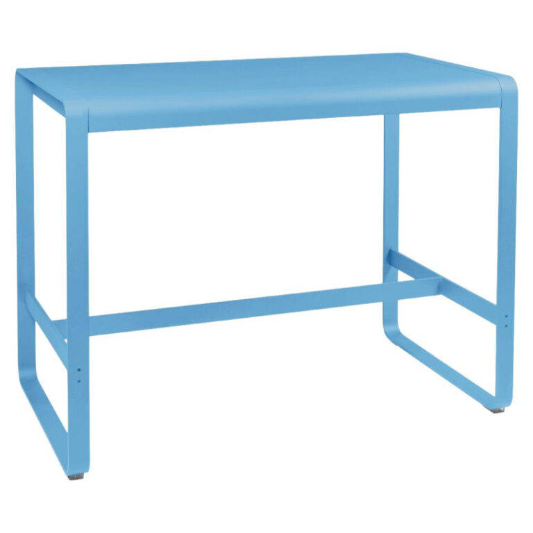 FERMOB - Table haute rectangulaire FERMOB Bellevie 140x80cm en métal - 25 coloris