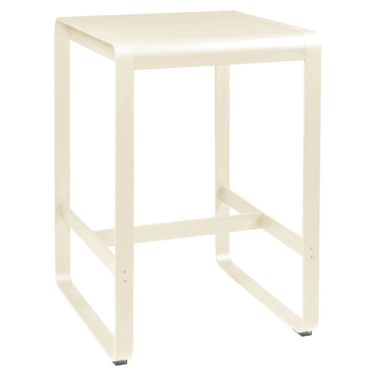 FERMOB - Table haute FERMOB Bellevie 74x80cm en métal - 25 coloris