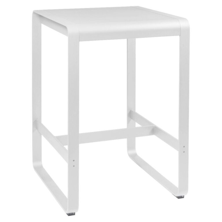 FERMOB - Table haute FERMOB Bellevie 74x80cm en métal - 25 coloris