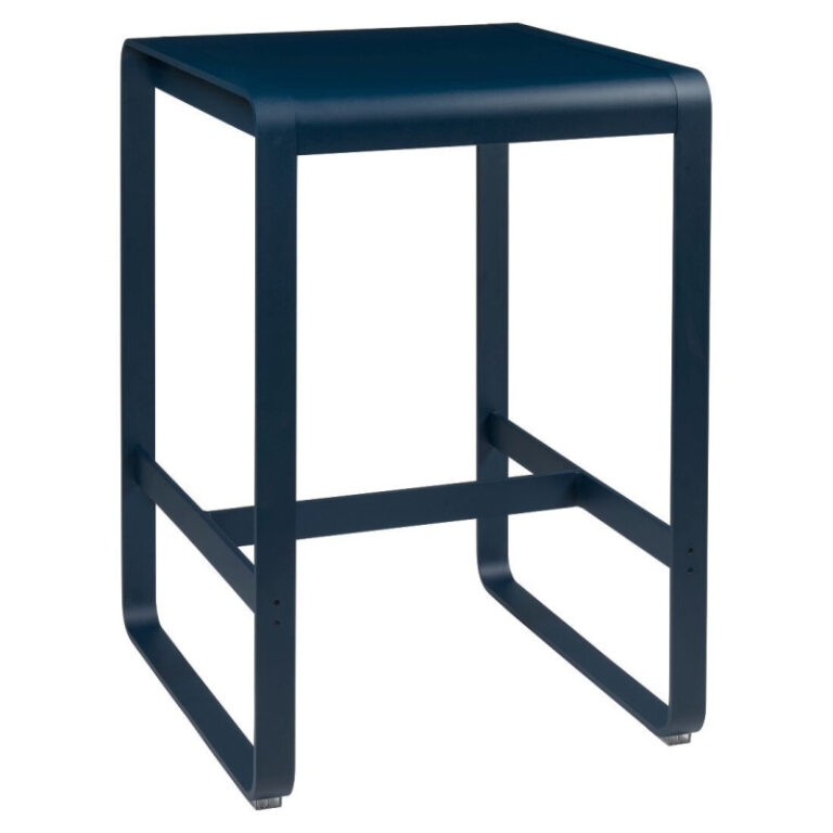 FERMOB - Table haute FERMOB Bellevie 74x80cm en métal - 25 coloris
