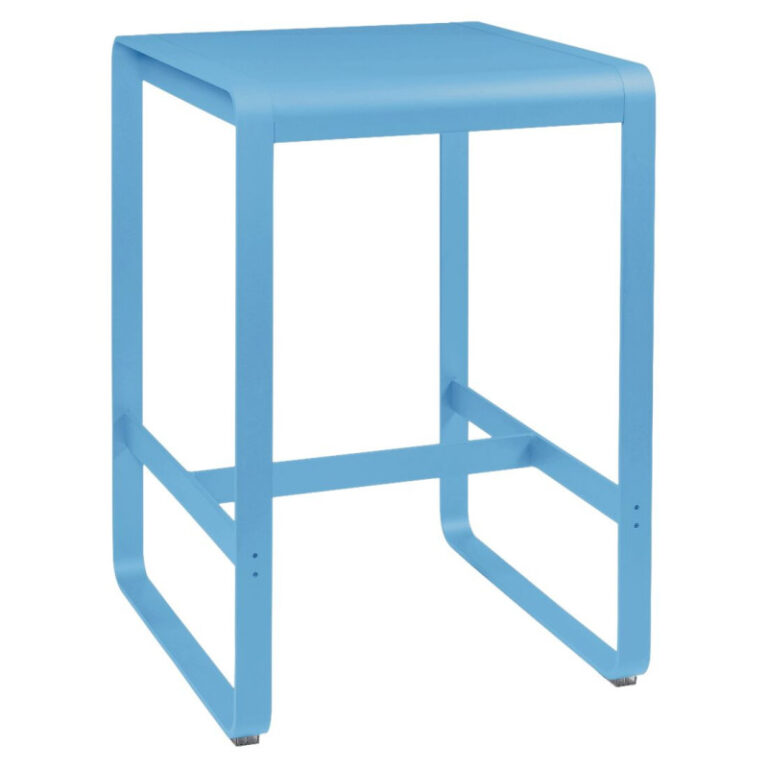 FERMOB - Table haute FERMOB Bellevie 74x80cm en métal - 25 coloris