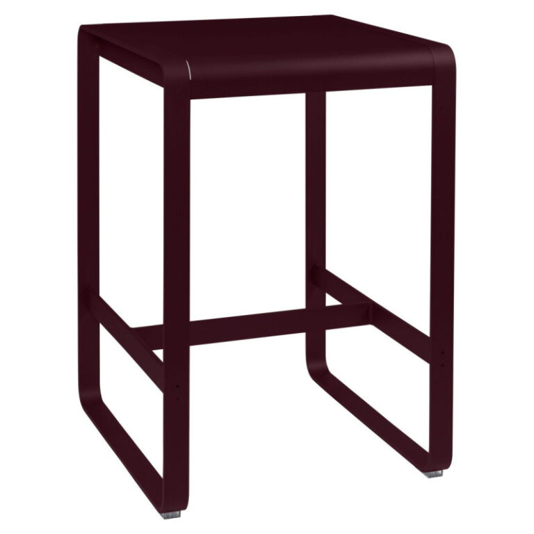 FERMOB - Table haute FERMOB Bellevie 74x80cm en métal - 25 coloris