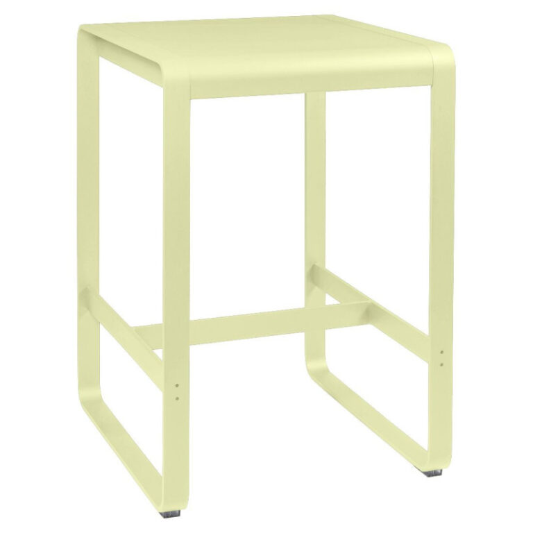 FERMOB - Table haute FERMOB Bellevie 74x80cm en métal - 25 coloris