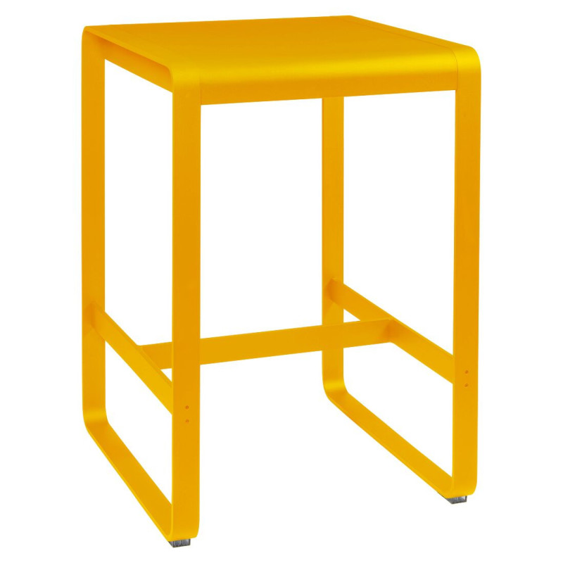 table haute fermob bellevie 74x80cm en metal 25 coloris FERMOB - Table haute FERMOB Bellevie 74x80cm en métal - 25 coloris
