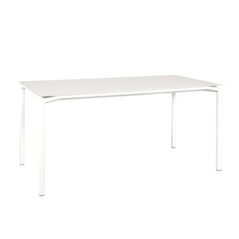 FERMOB - Table minérale à manger rectangulaire FERMOB Calvi Aeris 160x80cm en métal - 25 coloris