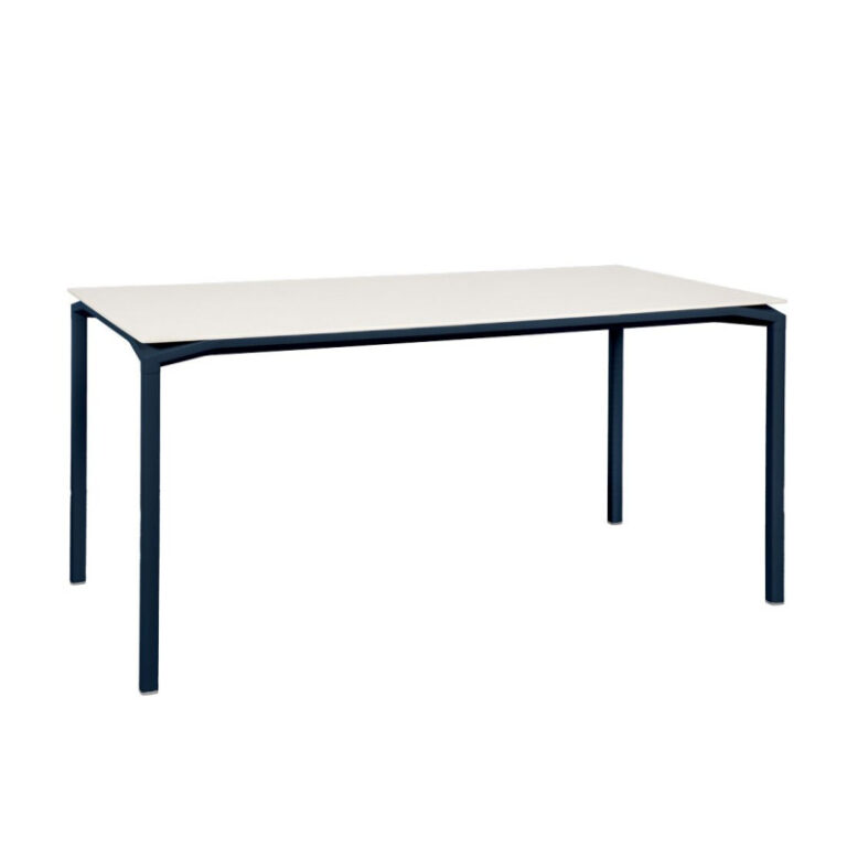 FERMOB - Table minérale à manger rectangulaire FERMOB Calvi Aeris 160x80cm en métal - 25 coloris