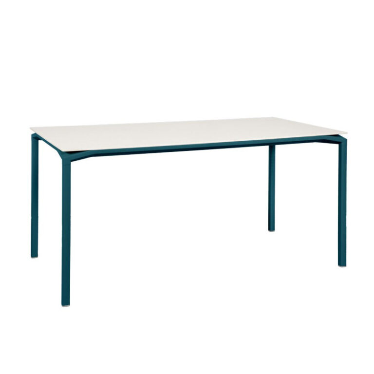 FERMOB - Table minérale à manger rectangulaire FERMOB Calvi Aeris 160x80cm en métal - 25 coloris