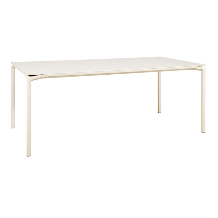 FERMOB - Table minérale à manger rectangulaire FERMOB Calvi Aeris 195x95cm en métal - 25 coloris
