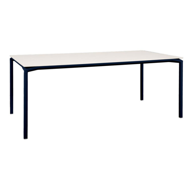 FERMOB - Table minérale à manger rectangulaire FERMOB Calvi Aeris 195x95cm en métal - 25 coloris