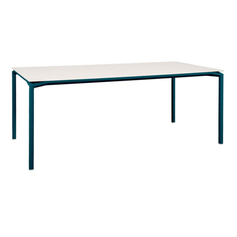 FERMOB - Table minérale à manger rectangulaire FERMOB Calvi Aeris 195x95cm en métal - 25 coloris