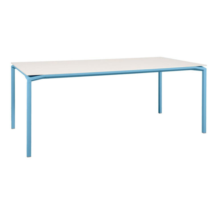 FERMOB - Table minérale à manger rectangulaire FERMOB Calvi Aeris 195x95cm en métal - 25 coloris